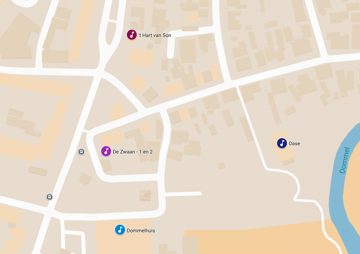 Kaartje locaties 2026
